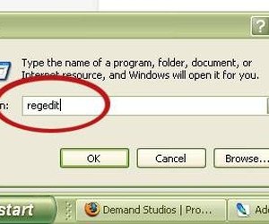 add remove programs regedit